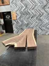 Walnut Live Edge Wood Slab #D536 66" x 19" - 32" x 1.8"