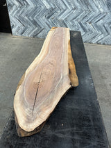Walnut Live Edge Wood Slab #F498 82" x 14" - 19" x 1.6"
