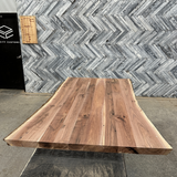 (Pre-Built) Walnut Live Edge Tabletop #PB010 70" x 38" - 41" x 2.1"