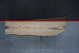 White Oak Live Edge Wood Slab #A137 124" x 28" - 36" x 1.9"