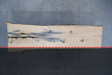 White Oak Live Edge Wood Slab #A299 136" x 32" - 43" x 2.6"