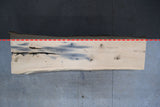 White Oak Live Edge Wood Slab #A299 136" x 32" - 43" x 2.6"