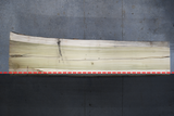 Poplar Live Edge Wood Slab #A348 149" x 31" - 41" x 4.1"