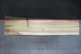 Poplar Live Edge Wood Slab #A348 149" x 31" - 41" x 4.1"
