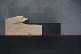 White Oak Live Edge Wood Slab #C019 74" x 21"-40" x 2.1"