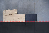 White Oak Live Edge Wood Slab #C033 73" x 25" - 43" x 2.4"