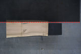 White Oak Live Edge Wood Slab #D114 84" x 29" - 36" x 2.6"