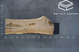 White Oak Live Edge Wood Slab #D118 98" x 22" - 36" x 2.8"