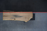 White Oak Live Edge Wood Slab #D120 100" x 22" - 35" x 2.4"