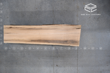Red Oak Live Edge Wood Slab #A367 111" x 26" - 30" x 3.9"