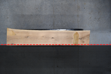 Red Oak Live Edge Wood Slab #A371 119" x 20" - 26" x 4.4"