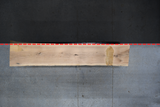 Red Oak Live Edge Wood Slab #A371 119" x 20" - 26" x 4.4"