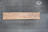 Red Oak Live Edge Wood Slab #A383 124" x 22" - 24" x 4.4"