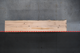 Red Oak Live Edge Wood Slab #A383 124" x 22" - 24" x 4.4"