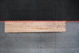 Red Oak Live Edge Wood Slab #A383 124" x 22" - 24" x 4.4"