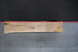 White Oak Live Edge Wood Slab #A385 121" x 20" - 27" x 4.4"