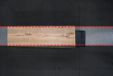 White Oak Live Edge Wood Slab #F402 96" x 28" - 31" x 4.4"