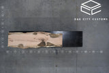 Red Oak Live Edge Wood Slab #D283 82" x 17"-24" x 1.6"