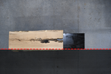 White Oak Live Edge Wood Slab #D332 81" x 28" - 29" x 2.5"