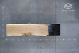 White Oak Live Edge Wood Slab #D336 87" x 20" - 25" x 2.4"