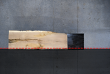 White Oak Live Edge Wood Slab #D337 88" x 23" - 28" x 2.5"