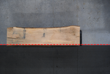 Red Oak Live Edge Wood Slab #D357 107" x 25" - 28" x 4.1"