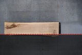 Red Oak Live Edge Wood Slab #D358 107" x 23" - 28" x 4.3"