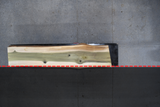Poplar Live Edge Wood Slab #D362 103" x 19" - 22" x 4.5"