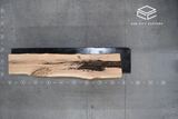 Red Oak Live Edge Wood Slab #D364 102" x 18" - 21" x 4.4"