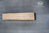 Red Oak Live Edge Wood Slab #D369 104" x 24" - 26" x 4.4"