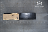 White Oak Live Edge Wood Slab #D377 54" x 20" - 22" x 2.8"