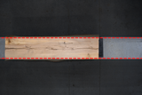 Red Oak Live Edge Wood Slab #D386 106" x 27" - 28" x 4.4"