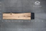 Red Oak Live Edge Wood Slab #D394 97" x 19" - 23" x 4.4"