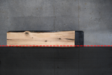Red Oak Live Edge Wood Slab #D394 97" x 19" - 23" x 4.4"
