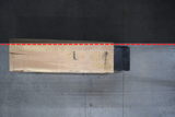 Red Oak Live Edge Wood Slab #D400 96" x 27" - 30" x 4.5"