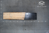 Red Oak Live Edge Wood Slab #D406 72" x 20" - 22" x 4.5"