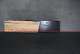 Red Oak Live Edge Wood Slab #D407 70" x 22" - 24" x 4.0"