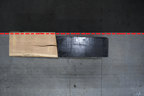 Red Oak Live Edge Wood Slab #D408 54" x 26" - 27" x 4.4"