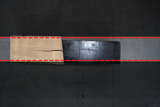 Red Oak Live Edge Wood Slab #D408 54" x 26" - 27" x 4.4"