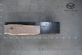 Walnut Live Edge Wood Slab #D430 73" x 17" - 21" x 1.9"