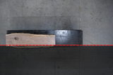 Walnut Live Edge Wood Slab #D430 73" x 17" - 21" x 1.9"