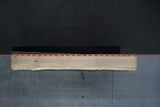 White Oak Live Edge Wood Slab #E022 127" x 15" - 19" x 1.3"