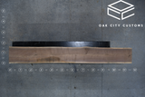 Walnut Live Edge Wood Slab #E274 135" x 16"-19" x 3.9"