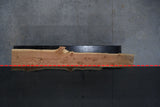 Cedar Live Edge Wood Slab #F276 122" x 13"-22" x 2.8"