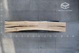 Red Oak Live Edge Wood Slab #D374 124" x 16" - 22" x 4.4"