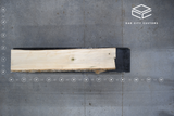 Poplar Live Edge Wood Slab #E397 96" x 18" - 19" x 4.4"