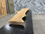 Cedar Live Edge Wood Slab #E243 85" x 10"-19" x 2.8"