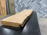 Red Oak Live Edge Wood Slab #G279 65" x 14"-17" x 2.7"
