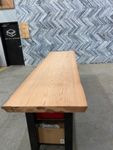 California Redwood Live Edge Wood Slab #RSA491 120" x 31" - 32" x 2.6"