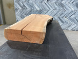 Cherry Live Edge Wood Slab #G094 42" x 15"-20" x 4.6